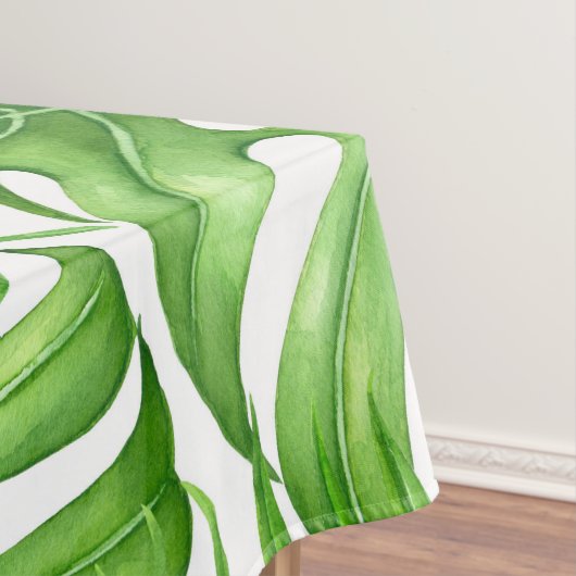 Tropische Blätter Tischdecke (Beispiel)
