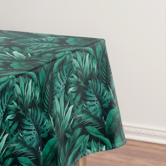 Tropische Blätter Tischdecke (Beispiel)