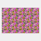 Tropische Blätter und Blume (Vorderseite 2)