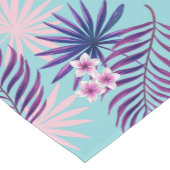 Tropische Blätter und Blume 2 Kurzer Tischläufer (Ecke)