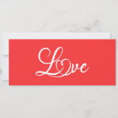 Tropische Blätter und Blume Einladung (Rückseite)