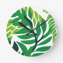 Tropische Blätter und Pflanze