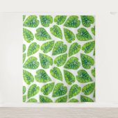 Tropische Blätter Wandteppich (Vorderseite)