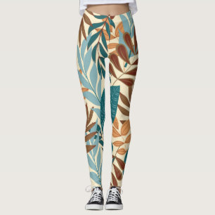 Tropische Blätter - wunderschönes Muster Leggings