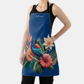 Tropische Bliss: Eine lebendige Fusion der Flora Schürze (InSitu)