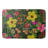 Tropische Blume Badematte (Vorderseite)
