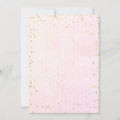 Tropische Blume Blätter Diamonds 85. Geburtstag Einladung (Rückseite)