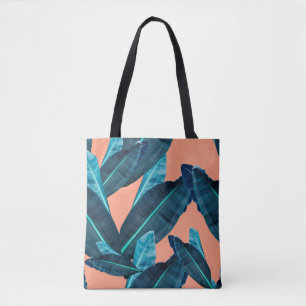 Tropische Blume, botanischer nahtloser Hintergrund Tasche