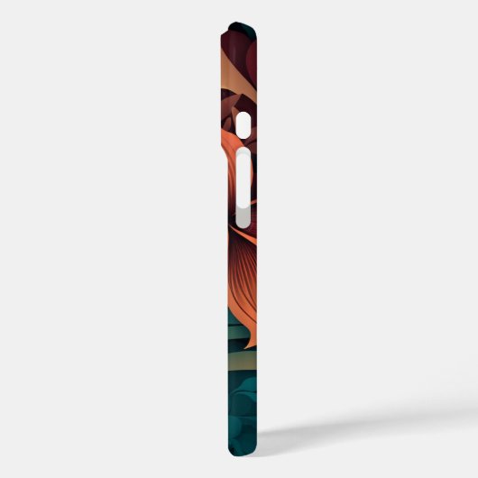 Tropische Blume Case-Mate iPhone Hülle (Rückseite / Links)