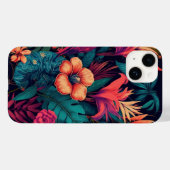 Tropische Blume Case-Mate iPhone Hülle (Rückseite (Horizontal))