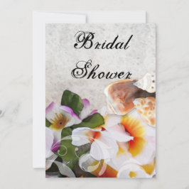 Tropische Blume Einladungen zur Bridal Dusche