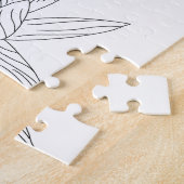 Tropische Blume Erwachsenenfarbpuzzle Puzzle (Seite)