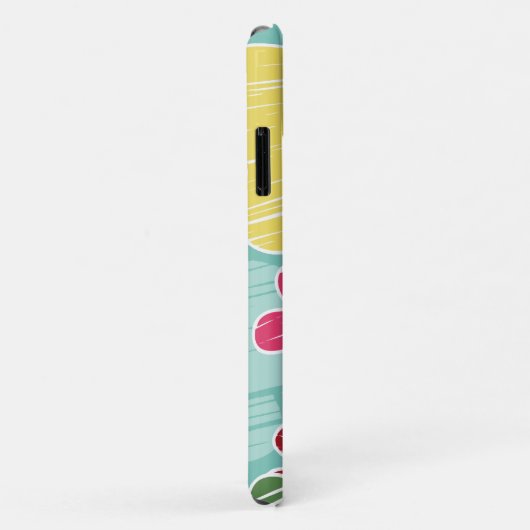 Tropische Blume, farbenfrohe Blume, Blumenmuster Case-Mate iPhone Hülle (Hinten/Rechts)