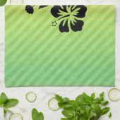 Tropische Blume Geschirrtuch (Gefaltet)