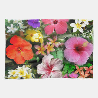 Tropische Blume Geschirrtuch