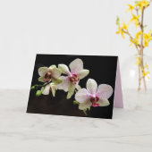 Tropische Blume Grußkarte Karte (Gelbe Blume)