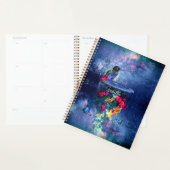 Tropische Blume, Kolibris, Schmetterlinge und Ster Planer (Anzeige)