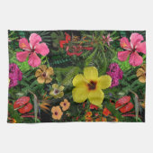 Tropische Blume 🌺 Küchentuch (Horizontal)