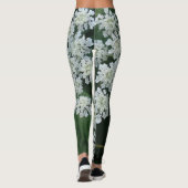 Tropische Blume Leggings (Rückseite)