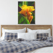 Tropische Blume Leinwanddruck (Insitu (Schlafzimmer))