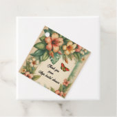 Tropische Blume - Liebesmarken Geschenkanhänger (Beispiel)