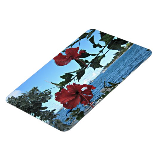 Tropische Blume Magnet (Linke Seite)