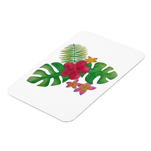 Tropische Blume Magnet (Linke Seite)