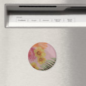 Tropische Blume Magnet (In Situ (Geschirrspüler))