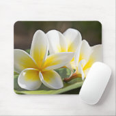 Tropische Blume Mauspad (Mit Mouse)