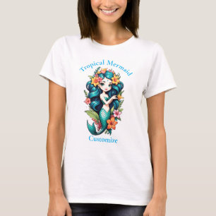 Tropische Blume Mermaid Thunder_Cove T-Shirt