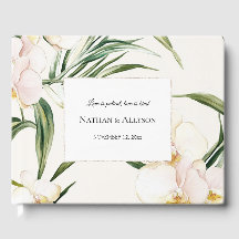 Tropische Blume mit Orchideen