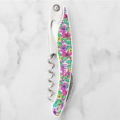 Tropische Blume Mix Thunder_Cove Kellnermesser (Vorderseite)