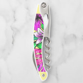 Tropische Blume Mix Thunder_Cove Kellnermesser (Rückseite)