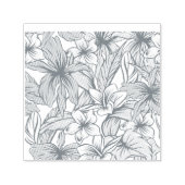 Tropische Blume Mix Thunder_Cove Permastempel (Design)