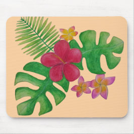 Tropische Blume Mousepad