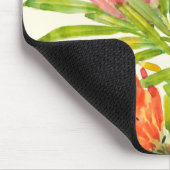 Tropische Blume Mousepad (Ecke)
