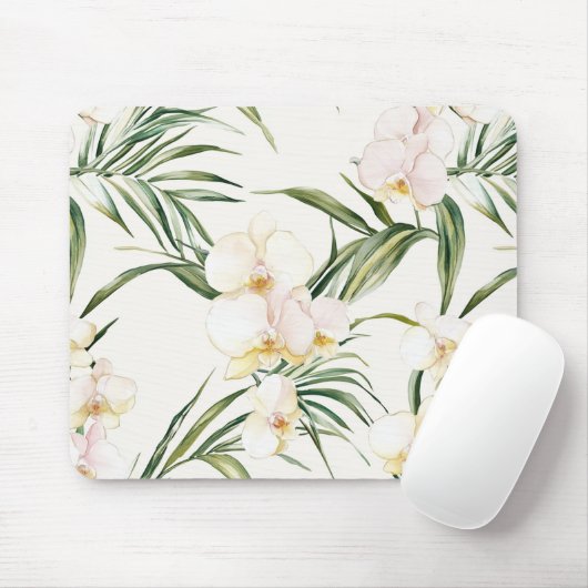 Tropische Blume Mousepad (Mit Mouse)