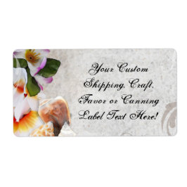 Tropische Blume/Muscheln