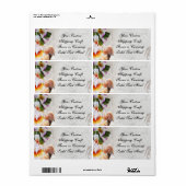 Tropische Blume/Muscheln (Vorne)