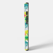 tropische Blume nahtlos Case-Mate iPhone Hülle (Rückseite / Links)