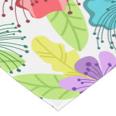 tropische Blume nahtlos Großer Tischläufer (Ecke)