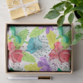 tropische Blume nahtlos Seidenpapier (Geschenk)