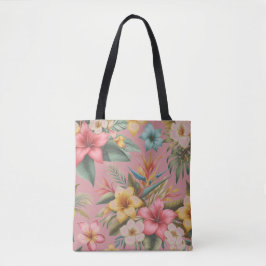 Tropische Blume Natur Inspiriert Tasche