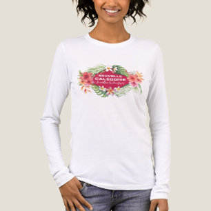 Tropische Blume Neukaledonien, Hibiscus Tri-Blend Shirt