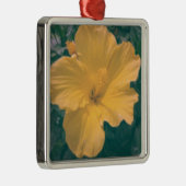 Tropische Blume Ornament Aus Metall (Rechts)