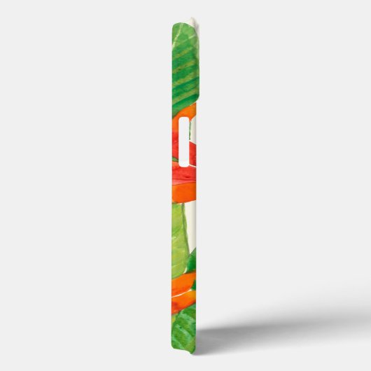 Tropische Blume | Paradiesvogel Case-Mate iPhone Hülle (Rückseite / Rechts)