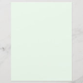 Tropische Blume | Pink Coral Stationery Paper (Rückseite)