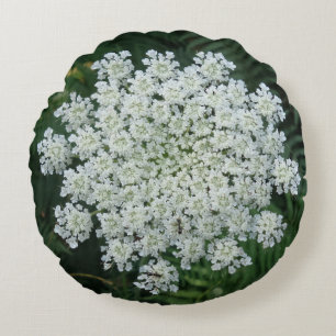 Tropische Blume Polster-Rundkissen Rundes Kissen
