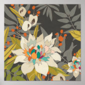 Tropische Blume Poster (Vorne)