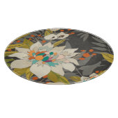 Tropische Blume Schneidebrett (Ecke)